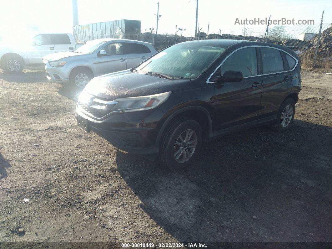 2016 Honda Cr-v Lx Black vin: 2HKRM4H30GH644161