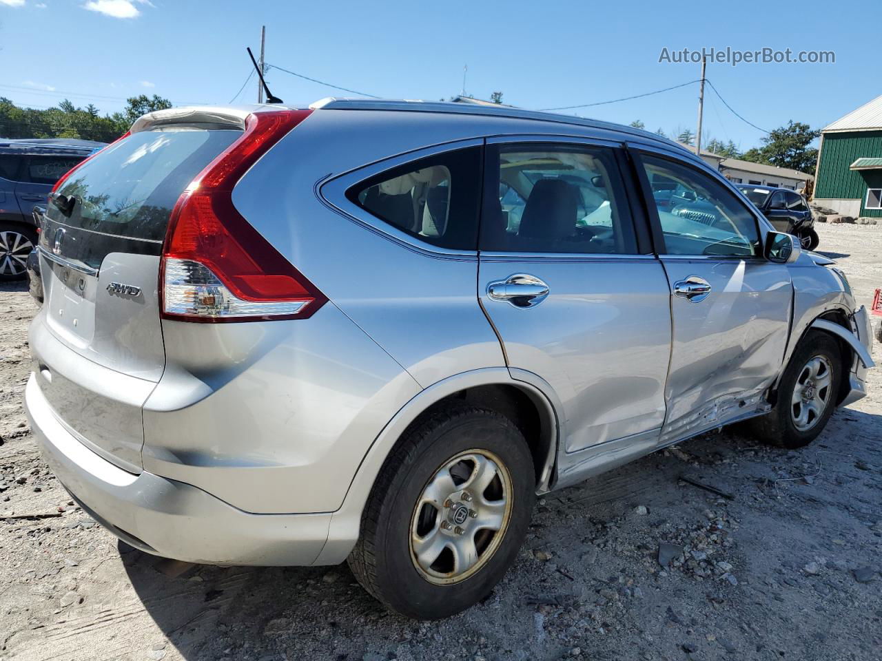 2012 Honda Cr-v Lx Серебряный vin: 2HKRM4H31CH619912