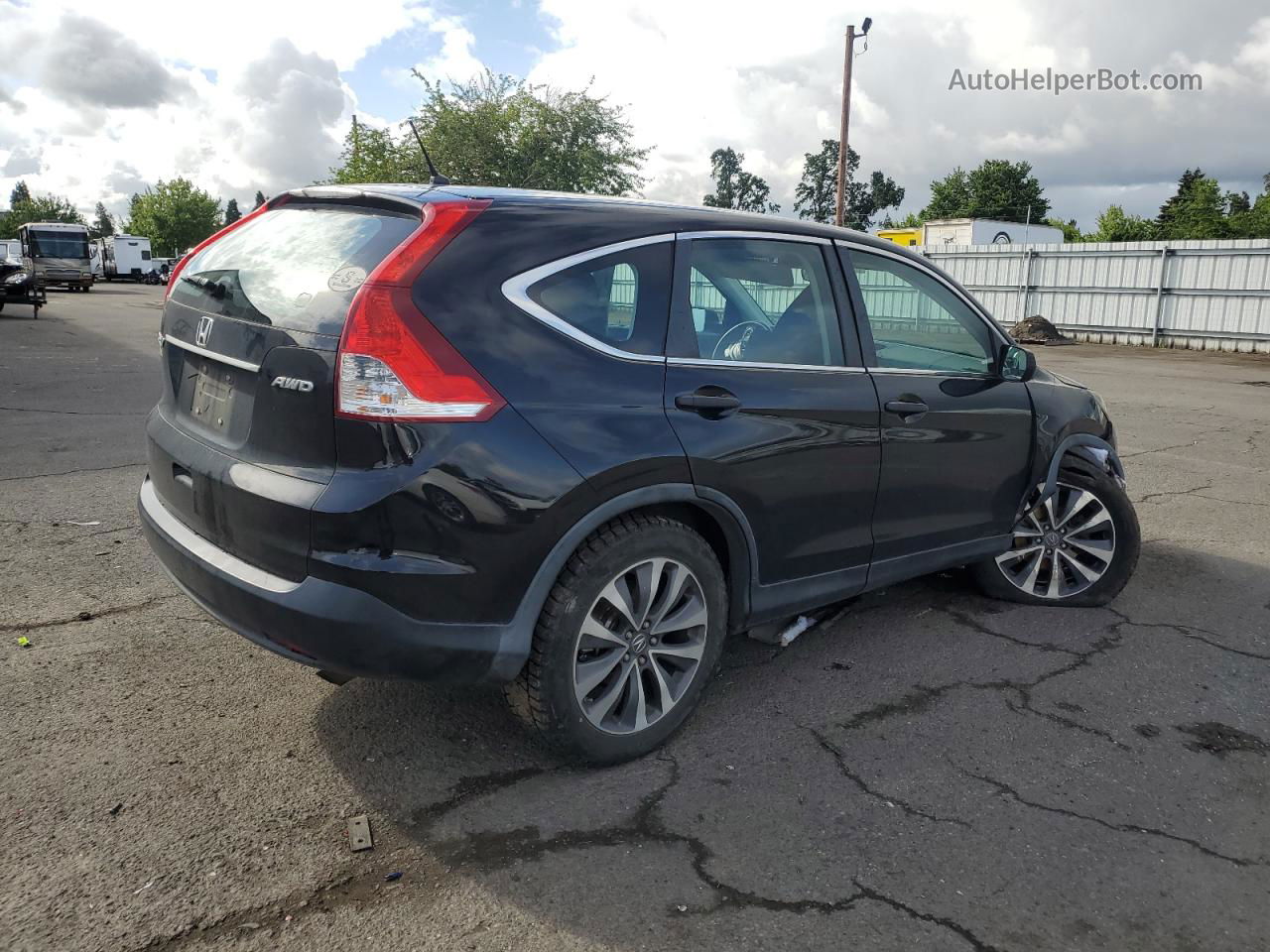 2013 Honda Cr-v Lx Black vin: 2HKRM4H31DH610788