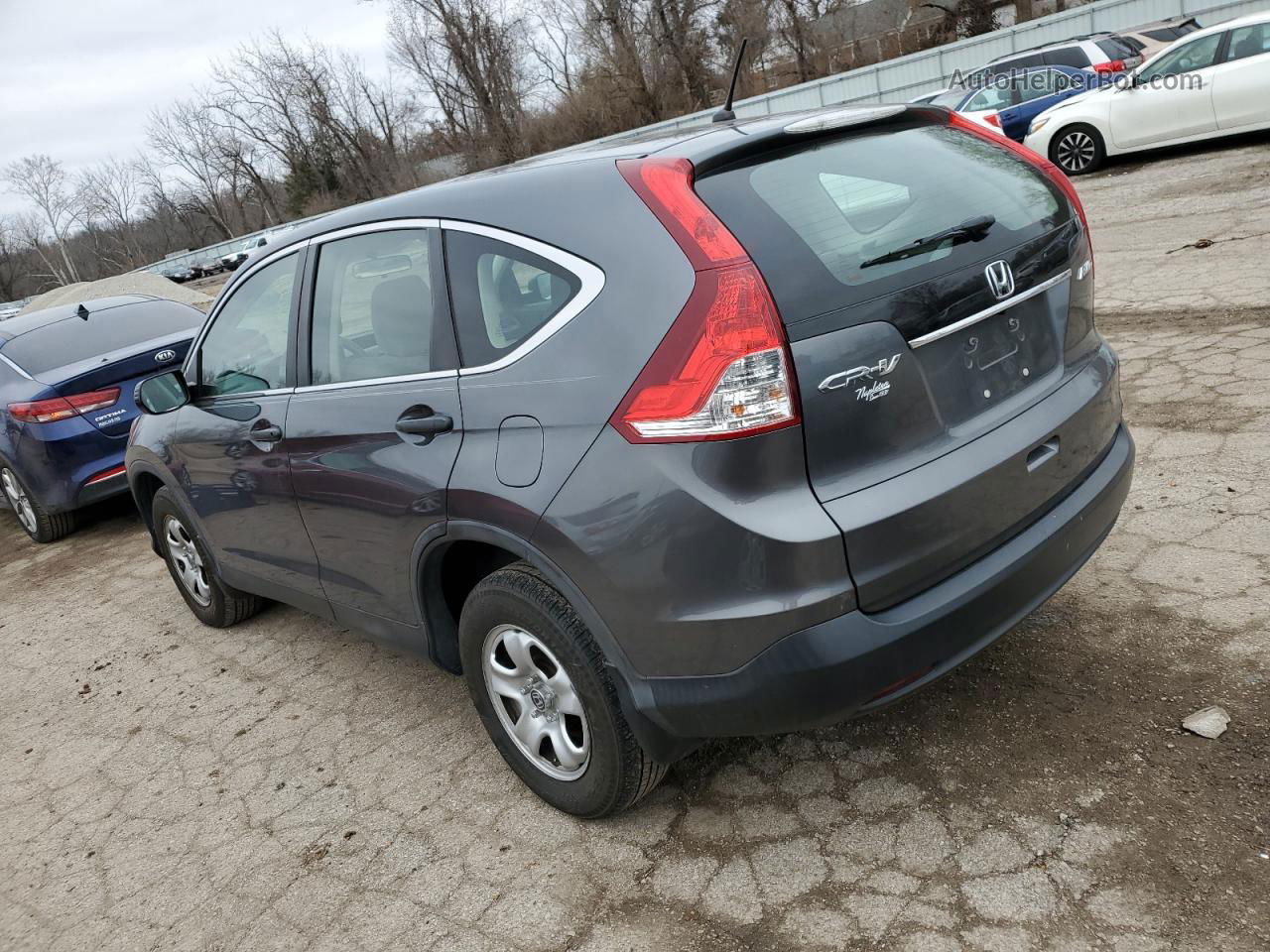 2013 Honda Cr-v Lx Gray vin: 2HKRM4H31DH622164