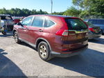 2015 Honda Cr-v Lx Maroon vin: 2HKRM4H31FH605769