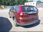 2015 Honda Cr-v Lx Red vin: 2HKRM4H31FH605769