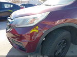 2015 Honda Cr-v Lx Maroon vin: 2HKRM4H31FH624614