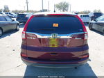 2015 Honda Cr-v Lx Maroon vin: 2HKRM4H31FH624614