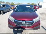 2015 Honda Cr-v Lx Maroon vin: 2HKRM4H31FH624614