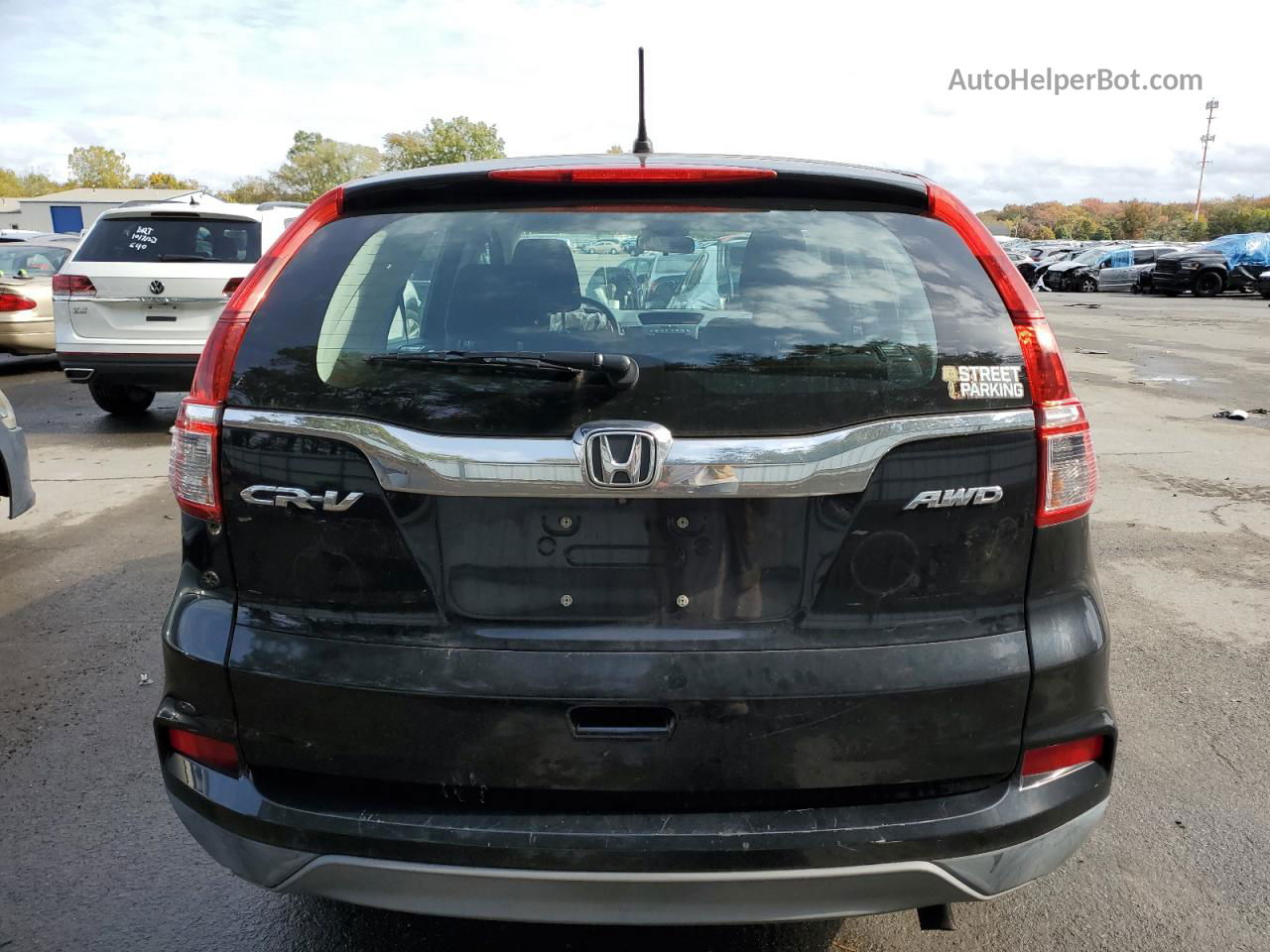 2015 Honda Cr-v Lx Черный vin: 2HKRM4H31FH691861