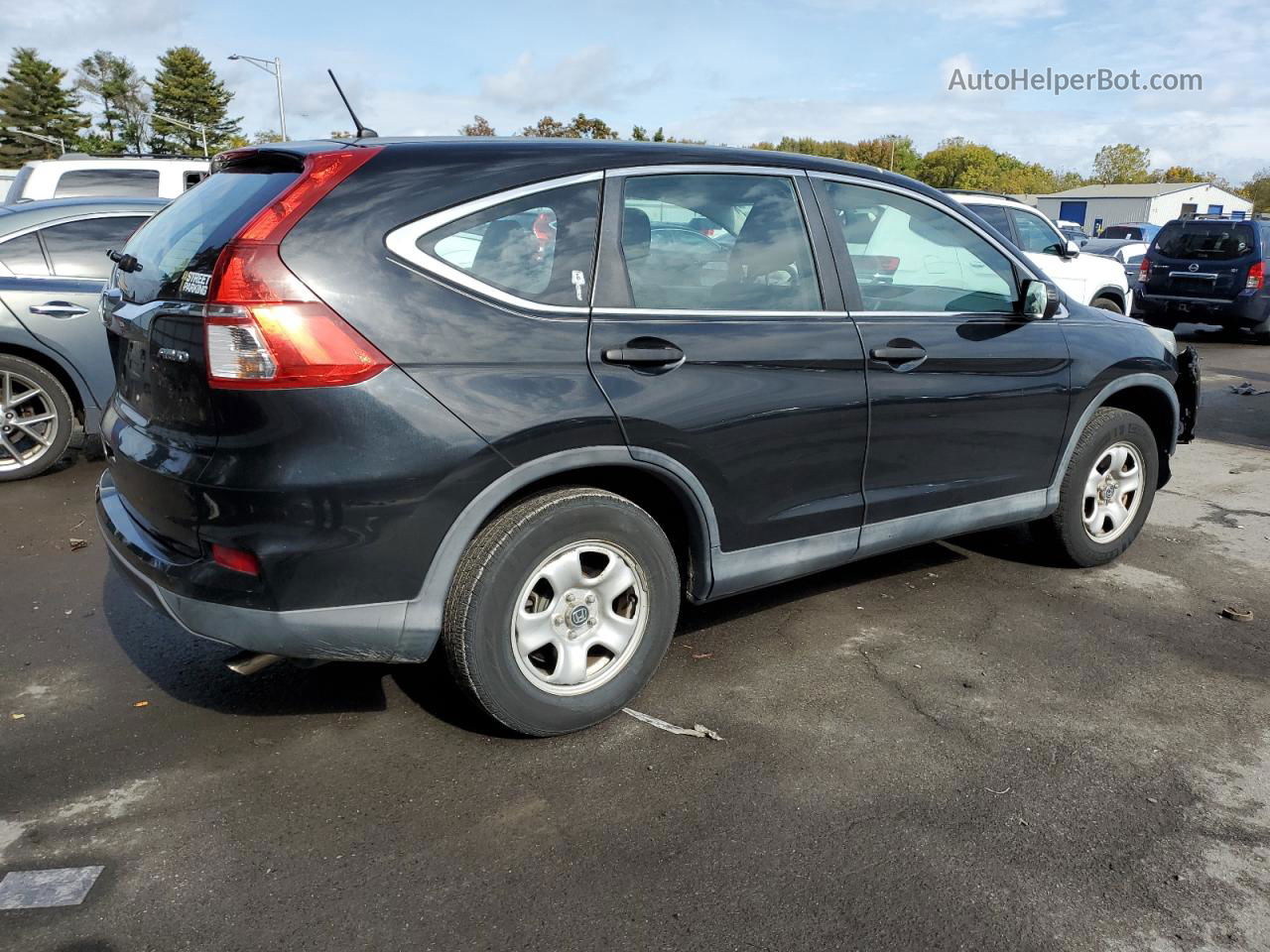 2015 Honda Cr-v Lx Черный vin: 2HKRM4H31FH691861