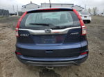 2015 Honda Cr-v Lx Синий vin: 2HKRM4H31FH704947