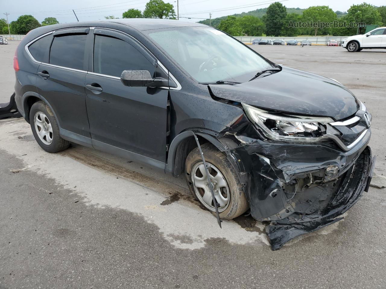 2016 Honda Cr-v Lx Black vin: 2HKRM4H31GH647408