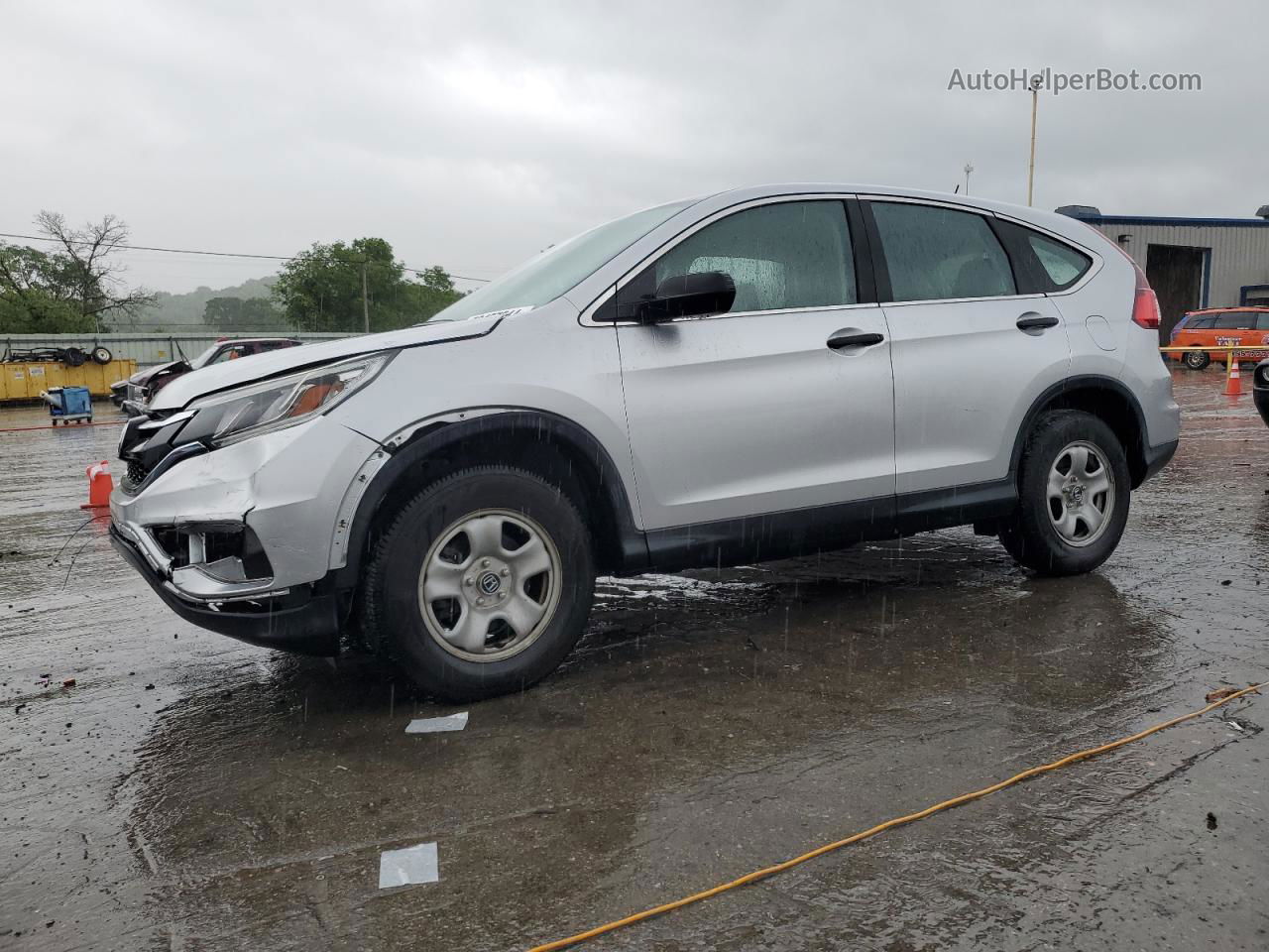 2016 Honda Cr-v Lx Silver vin: 2HKRM4H31GH669411