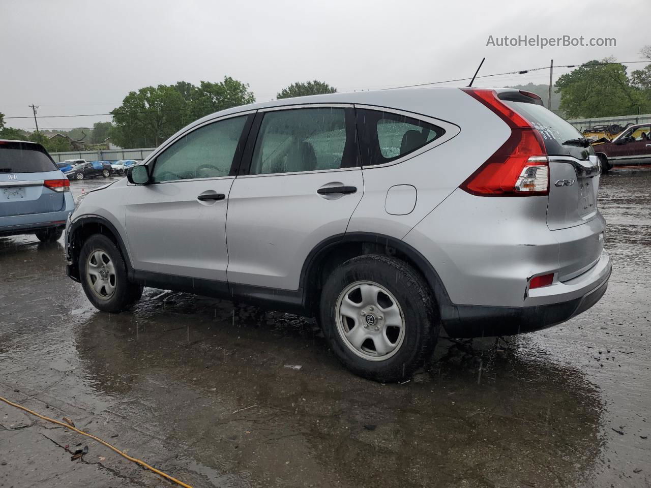 2016 Honda Cr-v Lx Silver vin: 2HKRM4H31GH669411