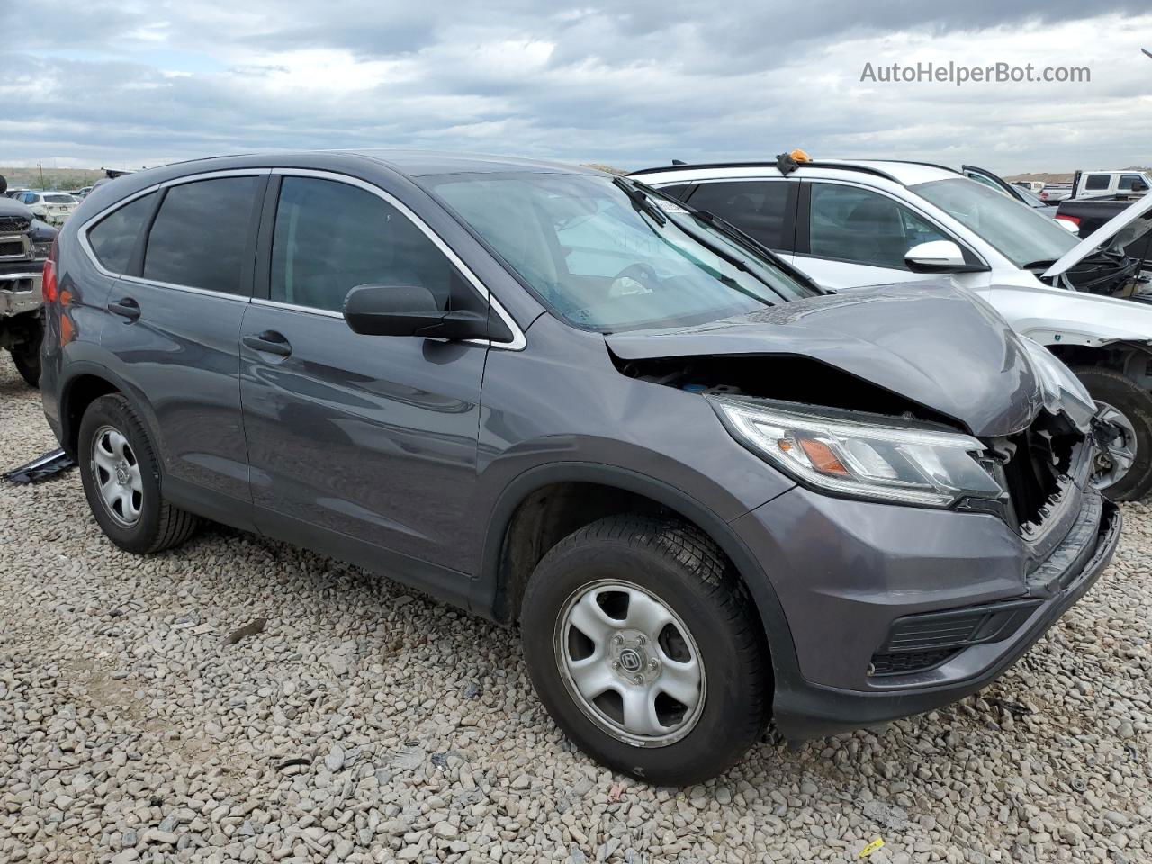 2016 Honda Cr-v Lx Черный vin: 2HKRM4H31GH686533