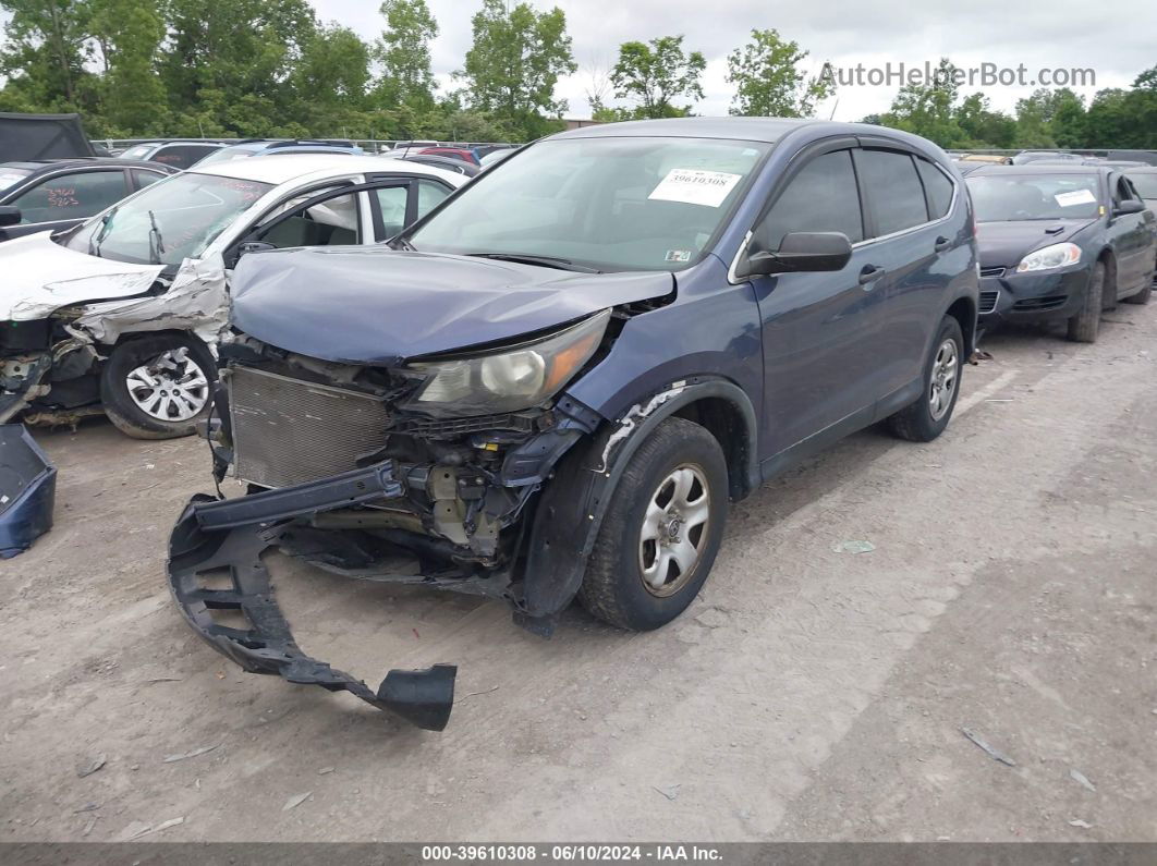 2013 Honda Cr-v Lx Black vin: 2HKRM4H32DH606636