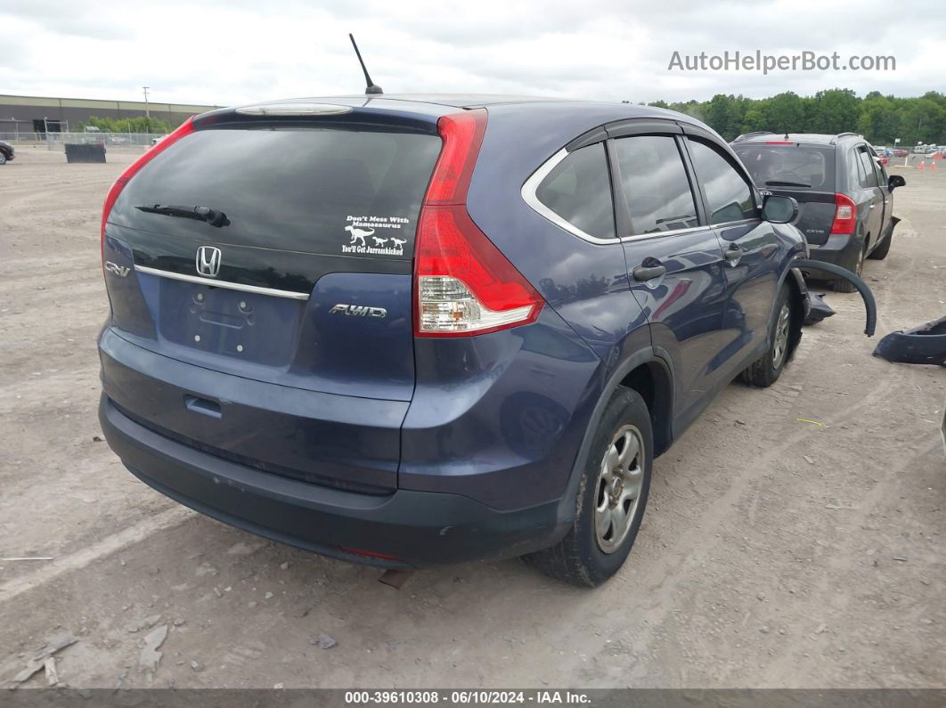 2013 Honda Cr-v Lx Black vin: 2HKRM4H32DH606636