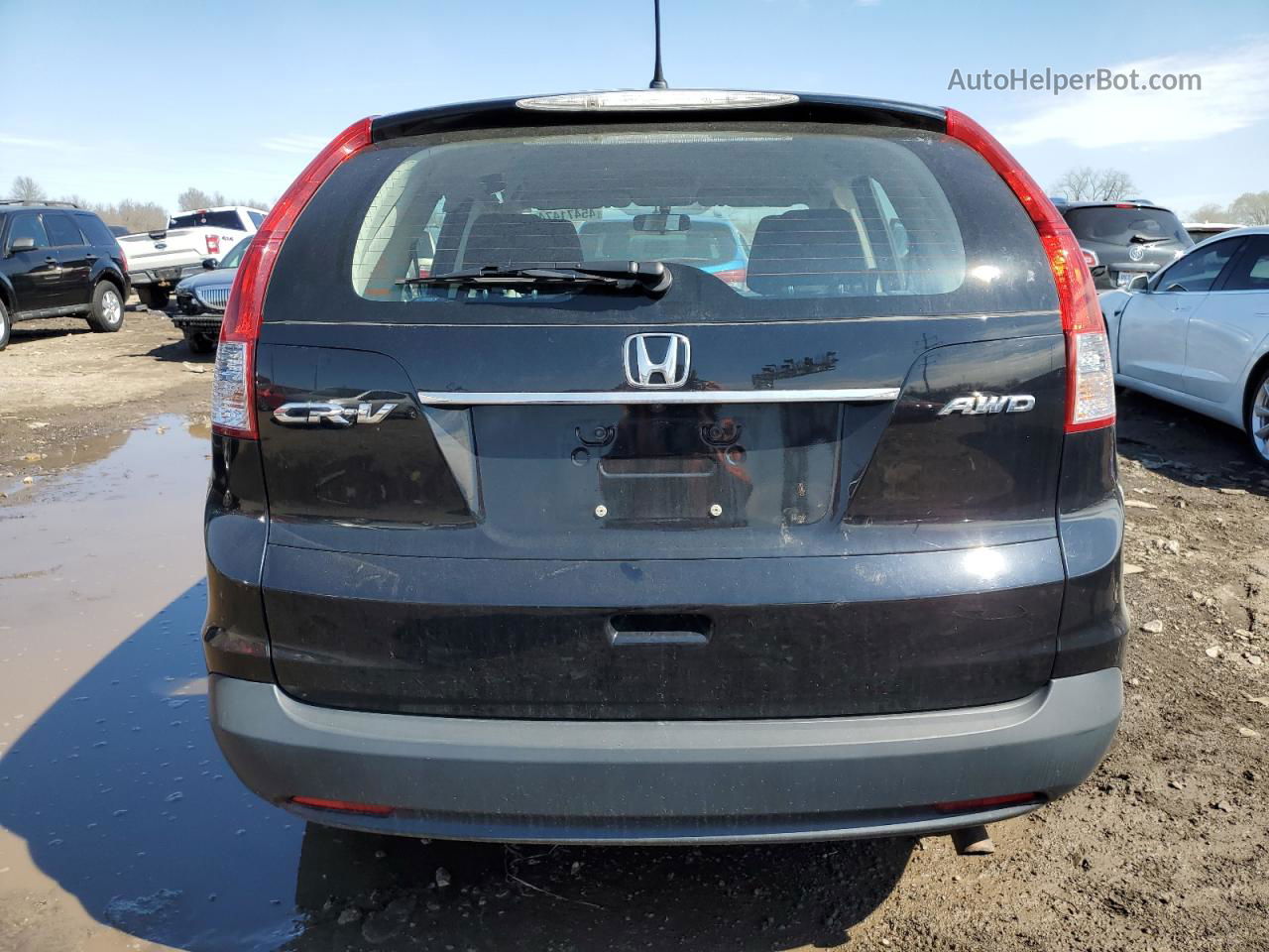 2013 Honda Cr-v Lx Черный vin: 2HKRM4H32DH607303