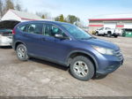 2013 Honda Cr-v Lx Blue vin: 2HKRM4H32DH636655