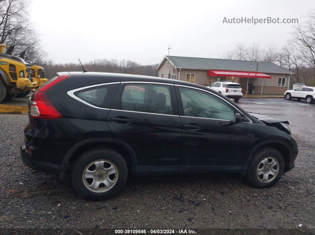 2016 Honda Cr-v Lx Black vin: 2HKRM4H32GH647370