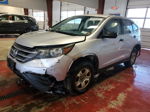 2013 Honda Cr-v Lx Silver vin: 2HKRM4H33DH677926