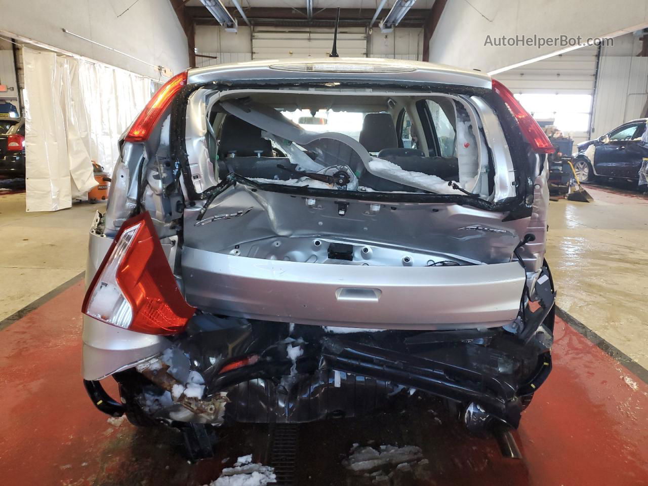 2013 Honda Cr-v Lx Серебряный vin: 2HKRM4H33DH677926