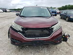 2015 Honda Cr-v Lx Burgundy vin: 2HKRM4H33FH628342