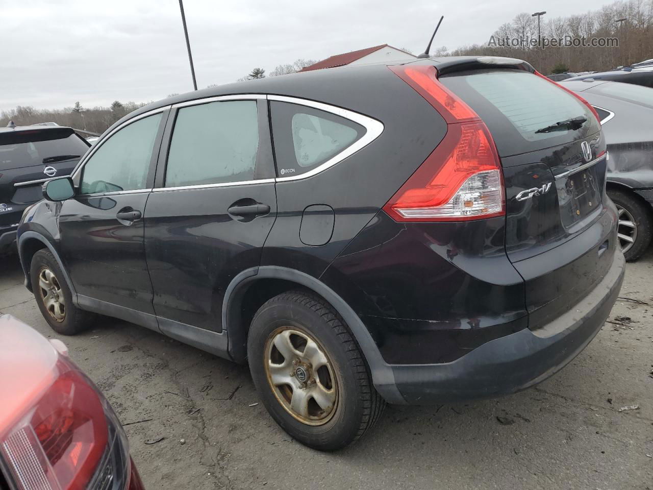 2012 Honda Cr-v Lx Black vin: 2HKRM4H34CH600612