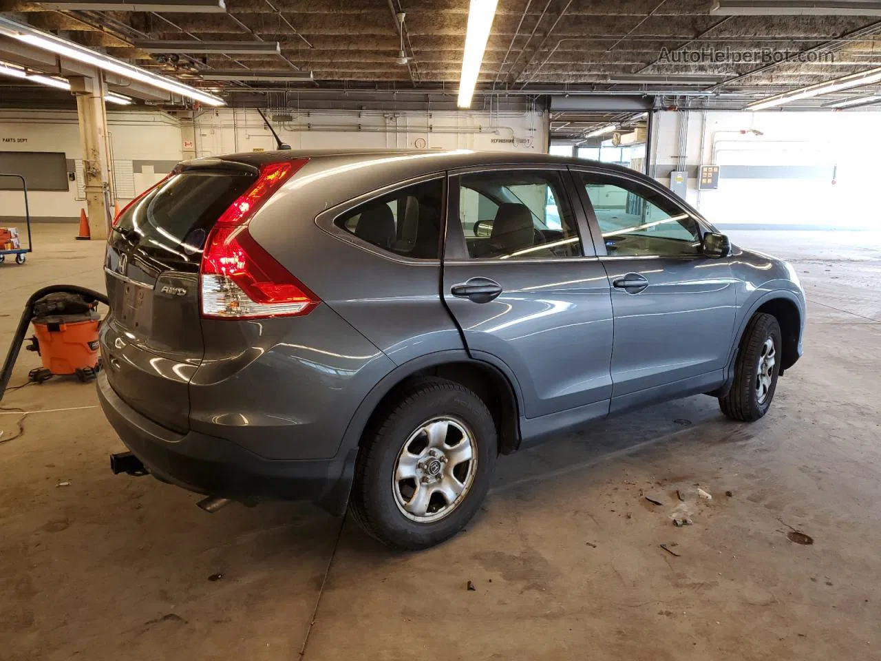 2013 Honda Cr-v Lx Charcoal vin: 2HKRM4H34DH659970