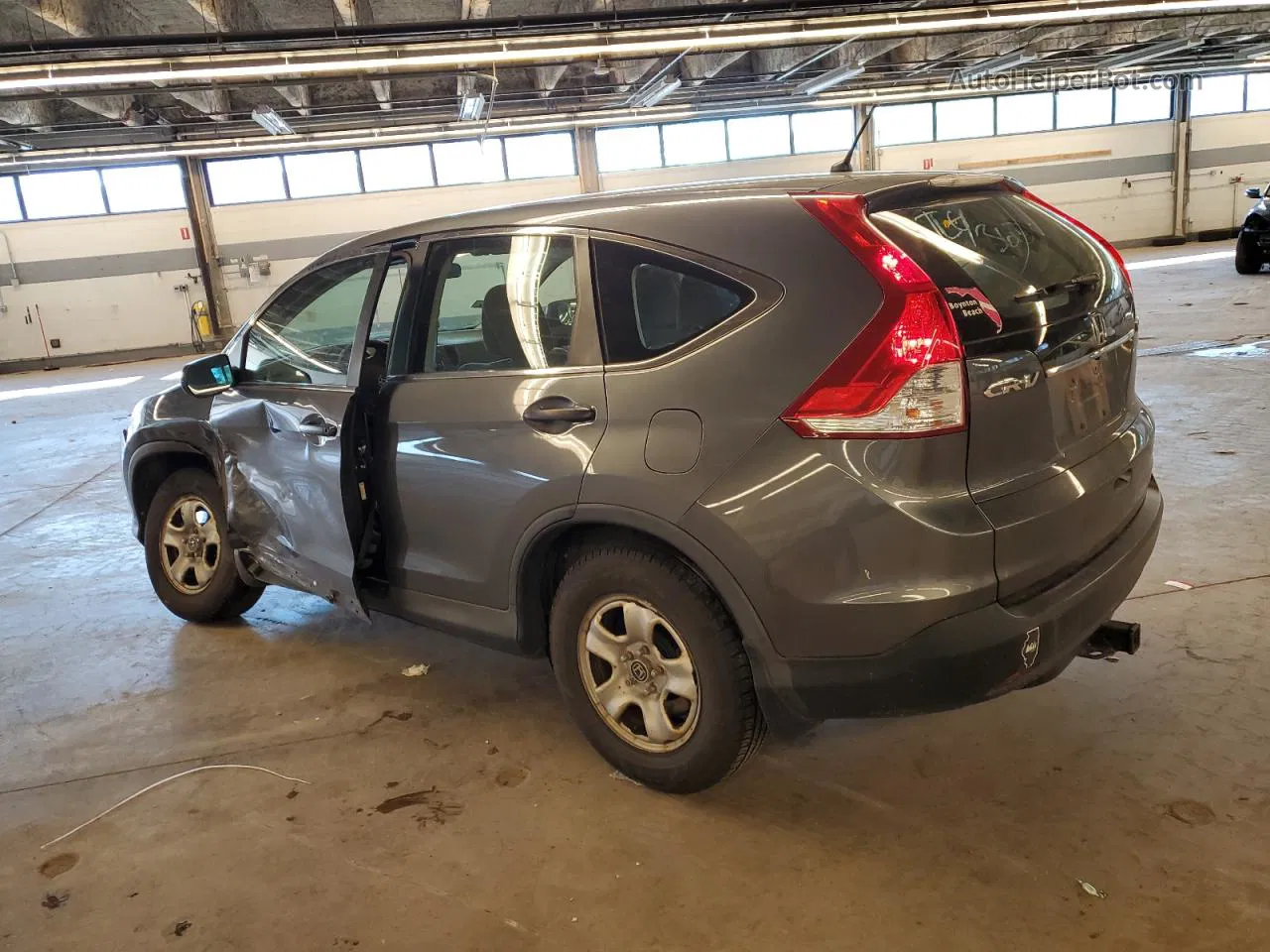 2013 Honda Cr-v Lx Charcoal vin: 2HKRM4H34DH659970