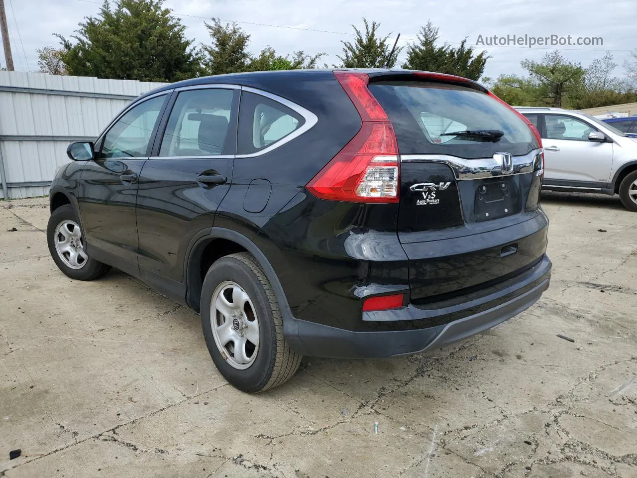 2016 Honda Cr-v Lx Черный vin: 2HKRM4H34GH647919