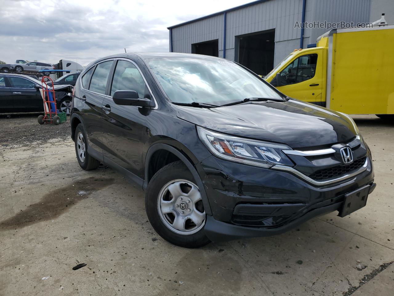 2016 Honda Cr-v Lx Черный vin: 2HKRM4H34GH647919