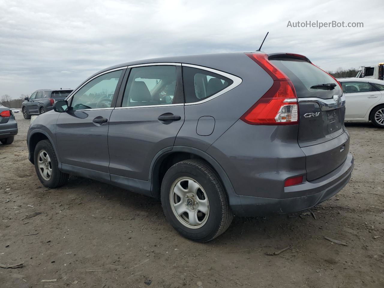 2016 Honda Cr-v Lx Charcoal vin: 2HKRM4H34GH709318