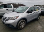 2013 Honda Cr-v Lx Silver vin: 2HKRM4H35DH677894