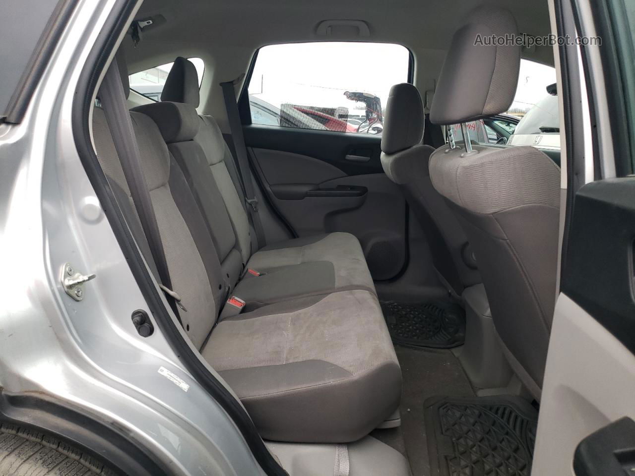 2013 Honda Cr-v Lx Silver vin: 2HKRM4H35DH677894