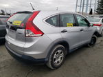 2013 Honda Cr-v Lx Silver vin: 2HKRM4H35DH677894