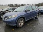 2013 Honda Cr-v Lx Blue vin: 2HKRM4H35DH681380