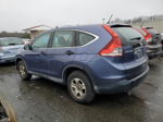 2013 Honda Cr-v Lx Blue vin: 2HKRM4H35DH681380