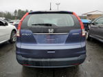 2013 Honda Cr-v Lx Blue vin: 2HKRM4H35DH681380