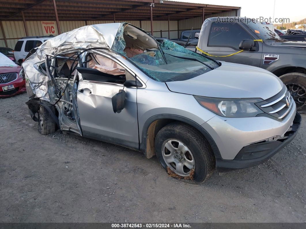 2013 Honda Cr-v Lx Silver vin: 2HKRM4H35DH685056