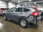 2015 Honda Cr-v Lx Gray vin: 2HKRM4H35FH607167