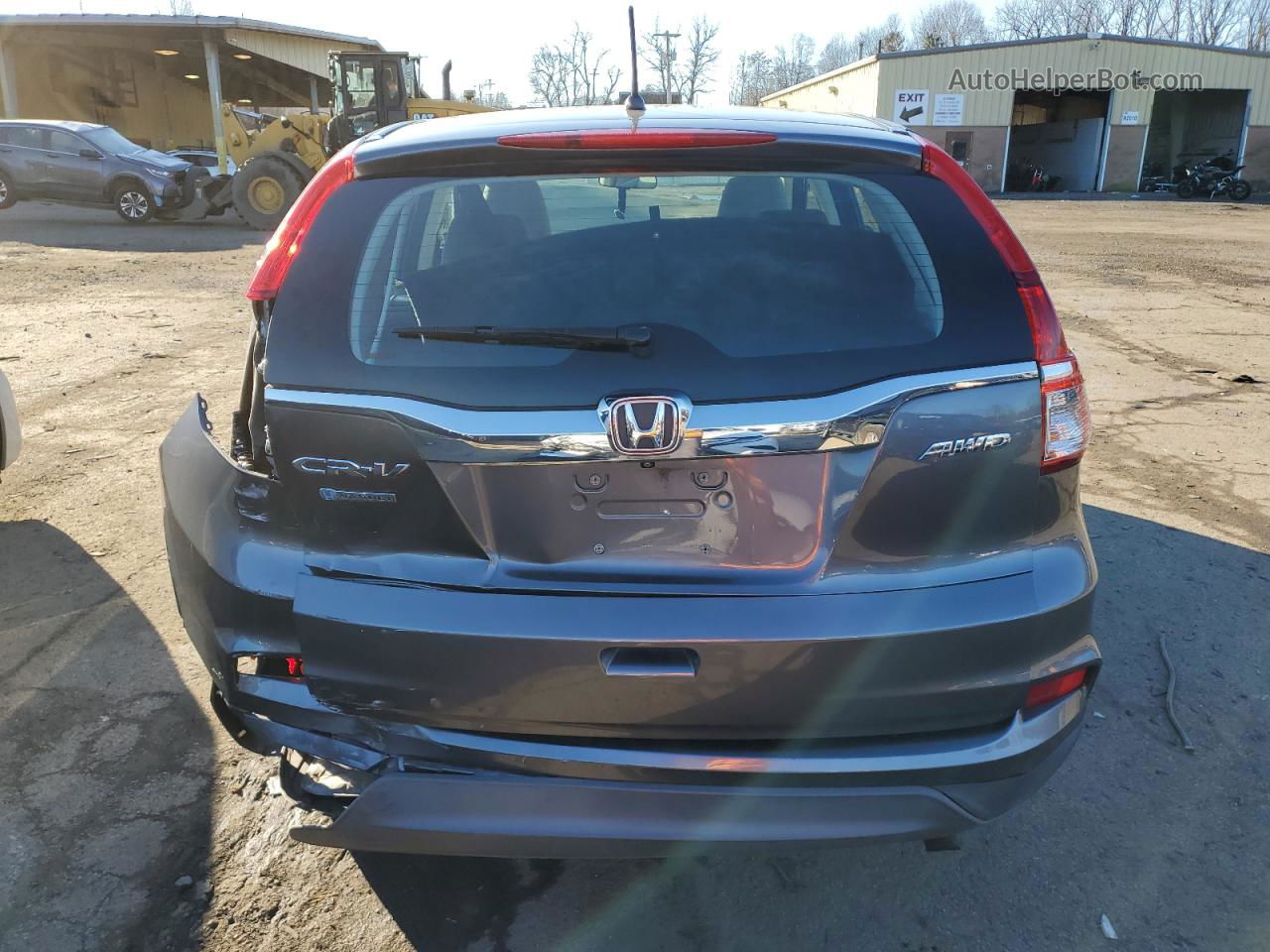 2016 Honda Cr-v Lx Gray vin: 2HKRM4H35GH602343