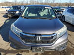 2016 Honda Cr-v Lx Gray vin: 2HKRM4H35GH602343