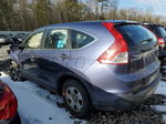 2013 Honda Cr-v Lx Blue vin: 2HKRM4H36DH605893