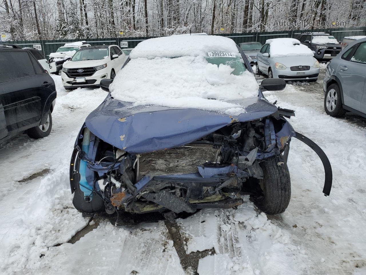 2013 Honda Cr-v Lx Синий vin: 2HKRM4H36DH605893