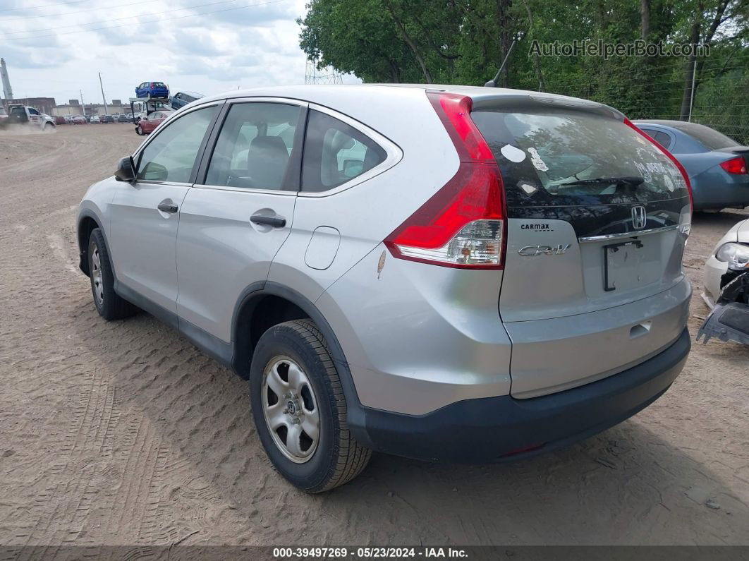 2013 Honda Cr-v Lx Silver vin: 2HKRM4H36DH680934