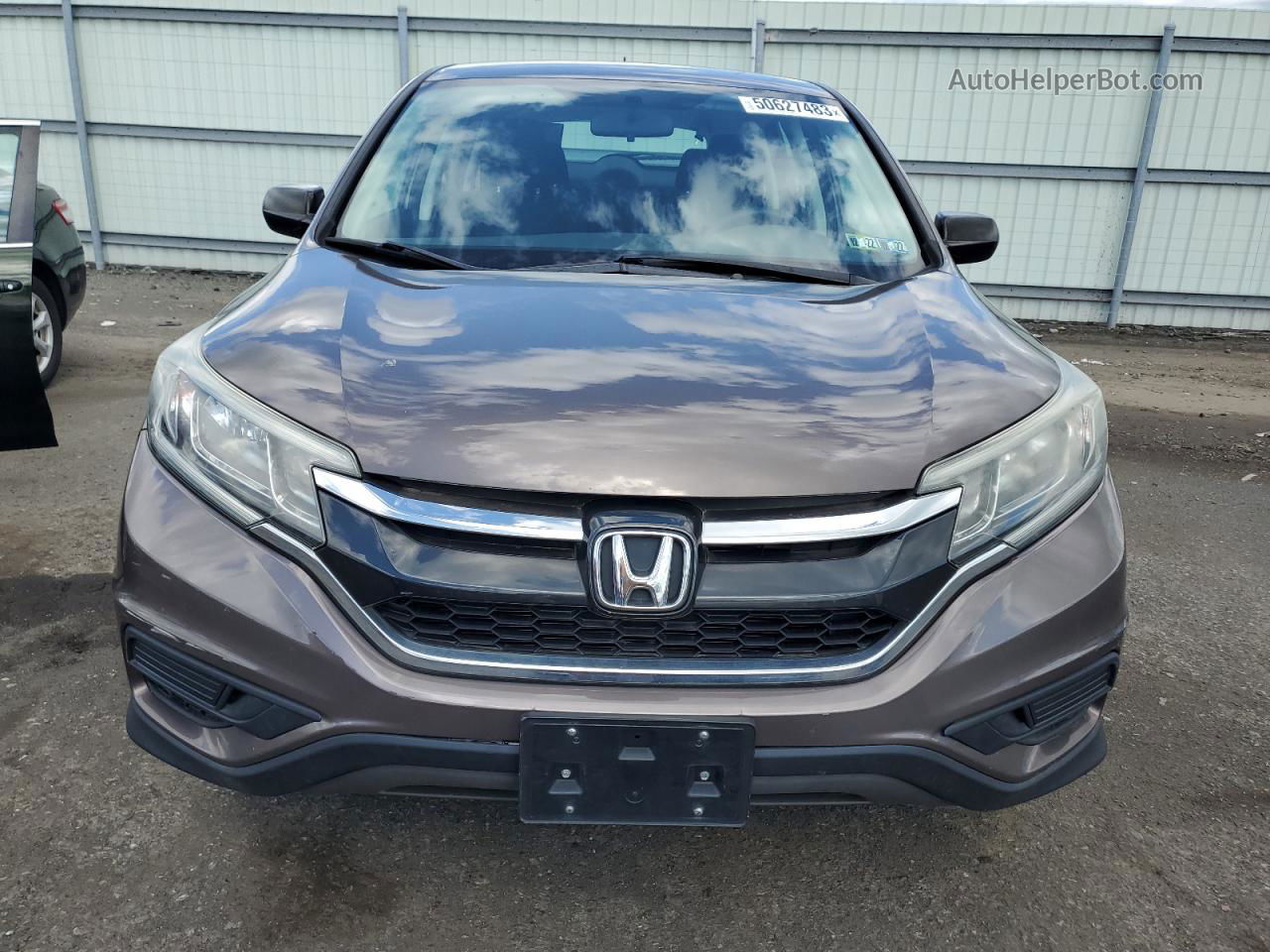 2015 Honda Cr-v Lx Brown vin: 2HKRM4H36FH685019