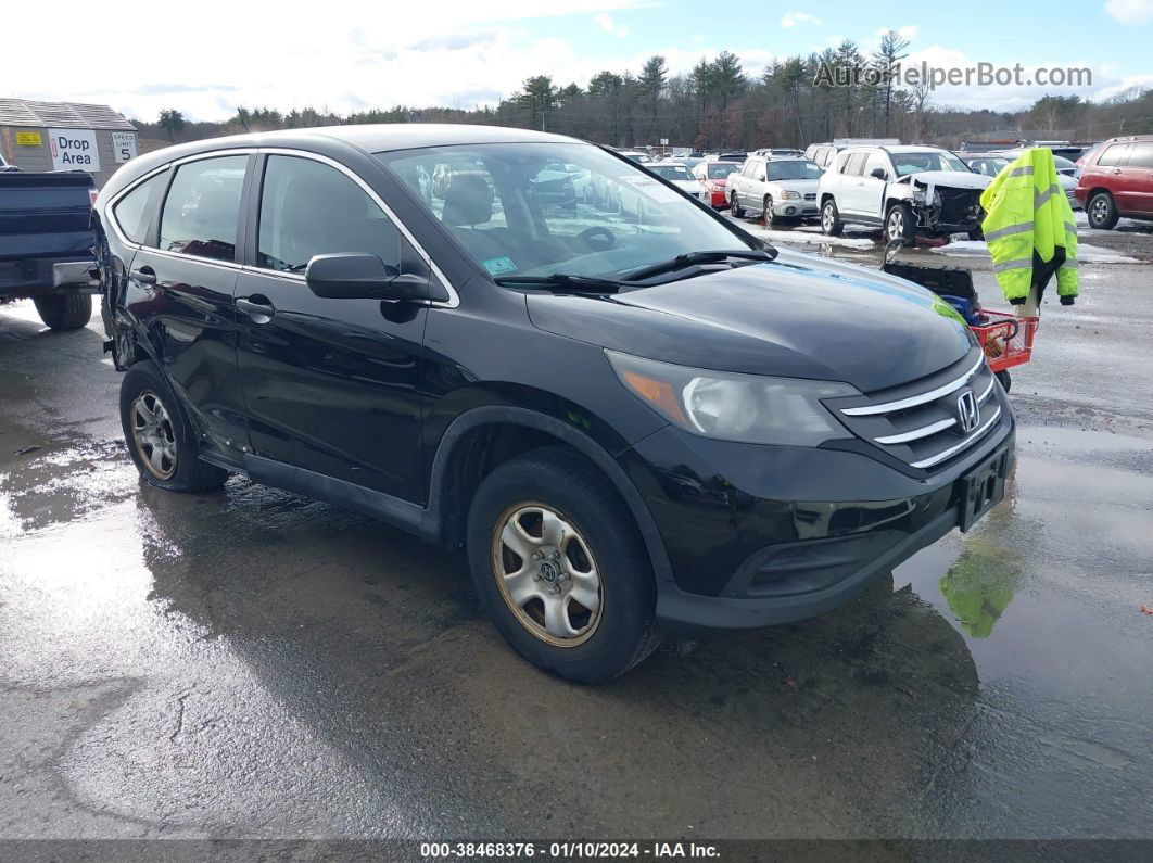 2012 Honda Cr-v Lx Black vin: 2HKRM4H37CH620529