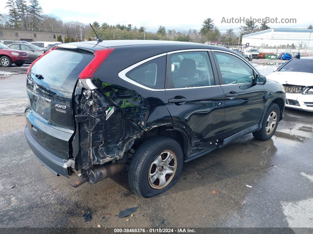 2012 Honda Cr-v Lx Black vin: 2HKRM4H37CH620529