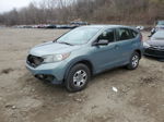 2012 Honda Cr-v Lx Зеленый vin: 2HKRM4H37CH629246