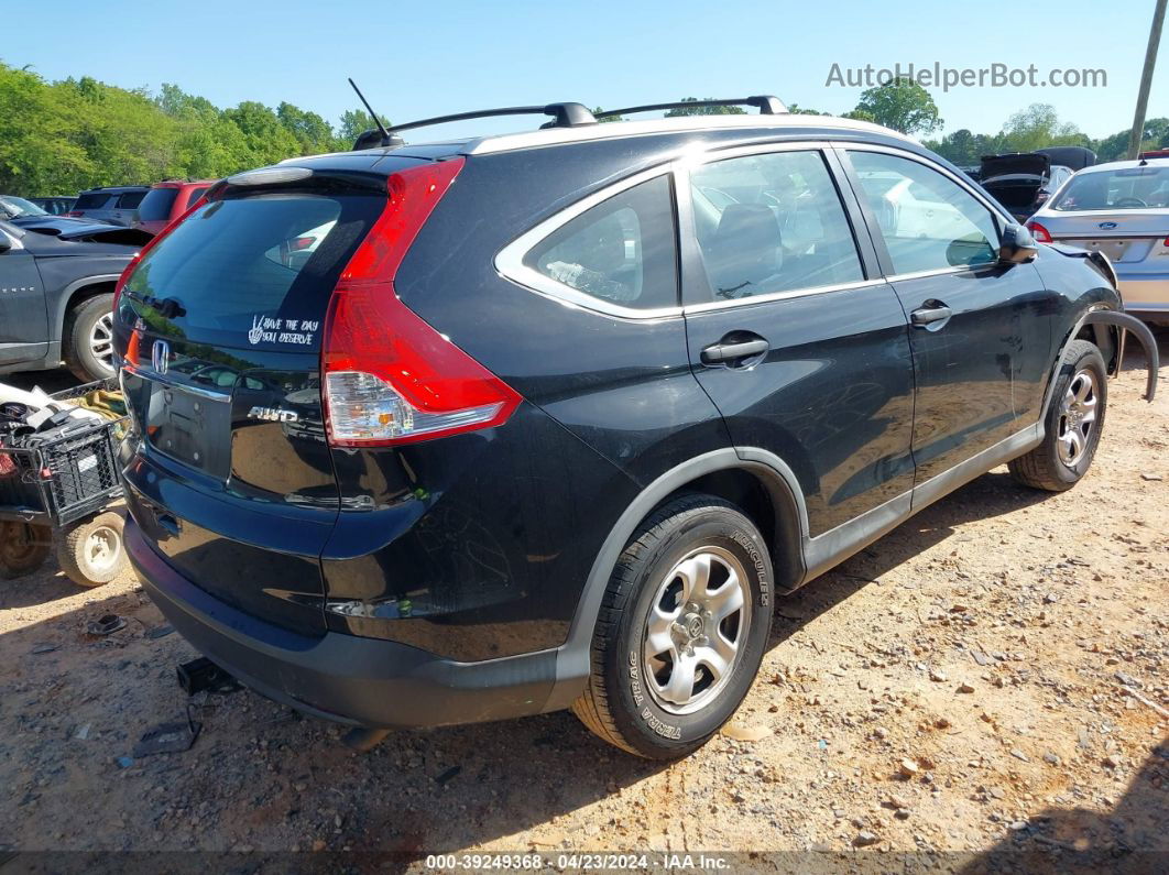 2013 Honda Cr-v Lx Black vin: 2HKRM4H37DH614103