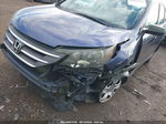 2013 Honda Cr-v Lx Blue vin: 2HKRM4H37DH636649