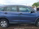 2013 Honda Cr-v Lx Blue vin: 2HKRM4H37DH636649